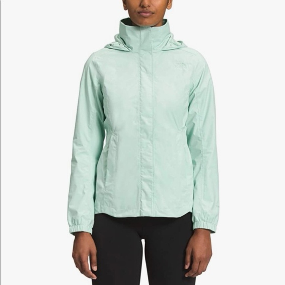 The North Face Mint Green Women's Raincoat | XS